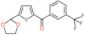 [5-(1,3-dioxolan-2-yl)-2-thienyl]-[3-(trifluoromethyl)phenyl]methanone