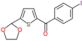 [5-(1,3-dioxolan-2-yl)-2-thienyl]-(4-iodophenyl)methanone