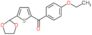 [5-(1,3-dioxolan-2-yl)-2-thienyl]-(4-ethoxyphenyl)methanone