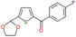 [5-(1,3-Dioxolan-2-yl)-2-thienyl](4-fluorophenyl)methanone