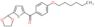 [5-(1,3-dioxolan-2-yl)-2-thienyl]-(4-hexoxyphenyl)methanone