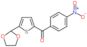 [5-(1,3-dioxolan-2-yl)-2-thienyl]-(4-nitrophenyl)methanone