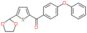 [5-(1,3-dioxolan-2-yl)-2-thienyl]-(4-phenoxyphenyl)methanone