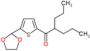 1-[5-(1,3-dioxolan-2-yl)-2-thienyl]-2-propyl-pentan-1-one