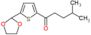 1-[5-(1,3-Dioxolan-2-yl)-2-thienyl]-4-methyl-1-pentanone