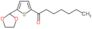 1-[5-(1,3-Dioxolan-2-yl)-2-thienyl]-1-heptanone