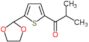 1-[5-(1,3-dioxolan-2-yl)-2-thienyl]-2-methyl-propan-1-one