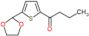 1-[5-(1,3-Dioxolan-2-yl)-2-thienyl]-1-butanone