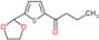 1-[5-(1,3-dioxolan-2-yl)-2-thienyl]butan-1-one
