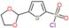 5-(1,3-dioxolan-2-yl)thiophene-2-sulfonyl chloride