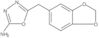 5-(1,3-Benzodioxol-5-ylmethyl)-1,3,4-oxadiazol-2-amine