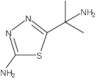 5-Amino-α,α-dimetil-1,3,4-tiadiazol-2-metilamina