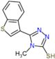 5-(1-benzothiophen-3-yl)-4-methyl-2,4-dihydro-3H-1,2,4-triazole-3-thione