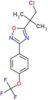 5-(2-chloro-1,1-dimethylethyl)-3-[4-(trifluoromethoxy)phenyl]-1,2,4-oxadiazole