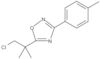 5-(2-Chloro-1,1-dimethylethyl)-3-(4-methylphenyl)-1,2,4-oxadiazole