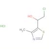 5-Thiazolemethanol, a-(chloromethyl)-4-methyl-, hydrochloride