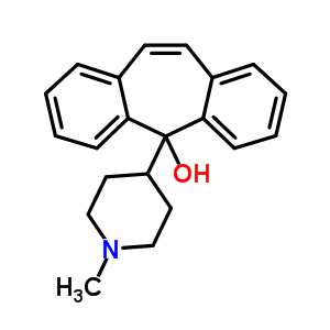 5-(1-Methyl-4-piperidinyl)-5H-dibenzo[a,d]cyclohepten-5-ol