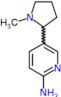 5-(1-methylpyrrolidin-2-yl)pyridin-2-amin