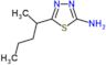 5-(1-methylbutyl)-1,3,4-thiadiazol-2-amine