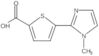 5-(1-Methyl-1H-imidazol-2-yl)-2-thiophenecarboxylic acid