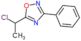 5-(1-chloroethyl)-3-phenyl-1,2,4-oxadiazole