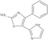 5-(1H-Imidazol-2-yl)-4-phenyl-2-thiazolamine