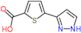 5-(1H-pyrazol-3-yl)thiophene-2-carboxylic acid