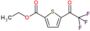 ethyl 5-(2,2,2-trifluoroacetyl)thiophene-2-carboxylate