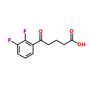 2,3-Difluoro-δ-oxobenzenepentanoic acid