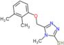 5-[(2,3-dimethylphenoxy)methyl]-4-methyl-4H-1,2,4-triazole-3-thiol