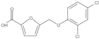 5-[(2,4-Dichlorophenoxy)methyl]-2-furancarboxylic acid