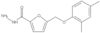 5-[(2,4-Dimethylphenoxy)methyl]-2-furancarboxylic acid hydrazide