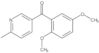 (2,5-Dimethoxyphenyl)(6-methyl-3-pyridinyl)methanone