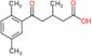 5-(2,5-dimethylphenyl)-3-methyl-5-oxo-pentanoic acid