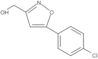 5-(4-Chlorophenyl)-3-isoxazolemethanol