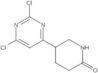 5-(2,6-Dichloro-4-pyrimidinyl)-2-piperidinone