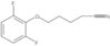 5-(2,6-Difluorophenoxy)pentanenitrile