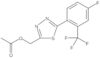 1,3,4-Tiadiazol-2-metanol, 5-[4-fluoro-2-(trifluorometil)fenil]-, 2-acetato