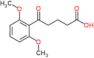 2,6-Dimethoxy-δ-oxobenzenepentanoic acid