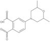 5-(2,6-Dimethyl-4-morpholinyl)-2-nitrobenzoic acid