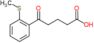 5-(2-methylsulfanylphenyl)-5-oxo-pentanoic acid