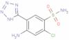 4-Amino-2-chloro-5-(2H-tetrazol-5-yl)benzenesulfonamide