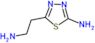 5-(2-aminoethyl)-1,3,4-thiadiazol-2-amine
