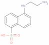 5-(2-aminoethylamino)-1-naphthalene-*sulfonic aci