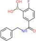[5-(benzylcarbamoyl)-2-fluoro-phenyl]boronic acid