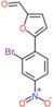 5-(2-Bromo-4-nitrophenyl)-2-furancarboxaldehyde