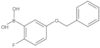 B-[2-Fluoro-5-(phenylmethoxy)phenyl]boronic acid