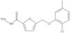 5-[(2-Chloro-5-methylphenoxy)methyl]-2-furancarboxylic acid hydrazide