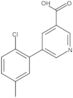 5-(2-Chloro-5-methylphenyl)-3-pyridinecarboxylic acid