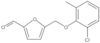 5-[(2-Chloro-6-methylphenoxy)methyl]-2-furancarboxaldehyde